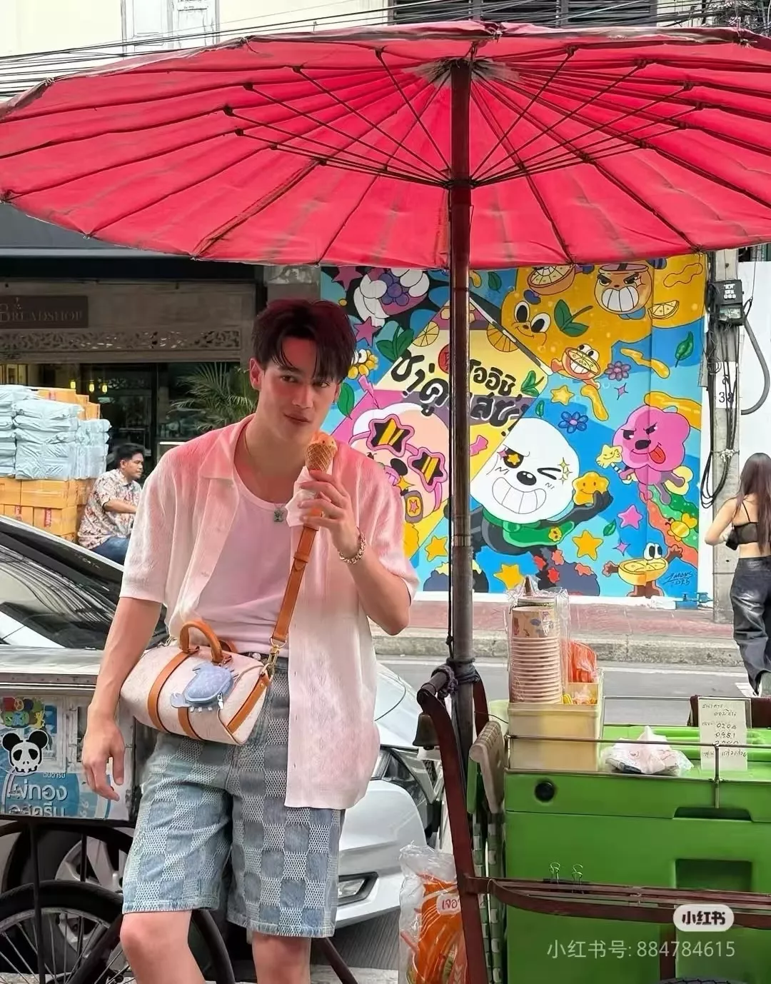 루이비통 체커보드 자카드 데님 쇼츠 상세 이미지 11