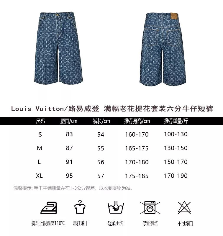 루이비통 올오버 모노그램 데님 셋업 상세 이미지 10