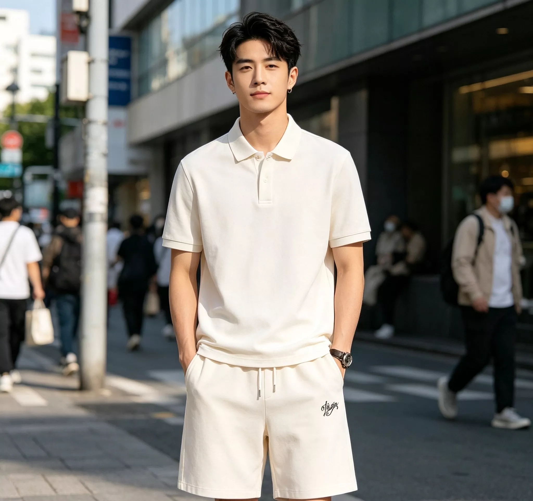 루이비통 시그니처 자수 레터링 쇼츠 상세 이미지 16