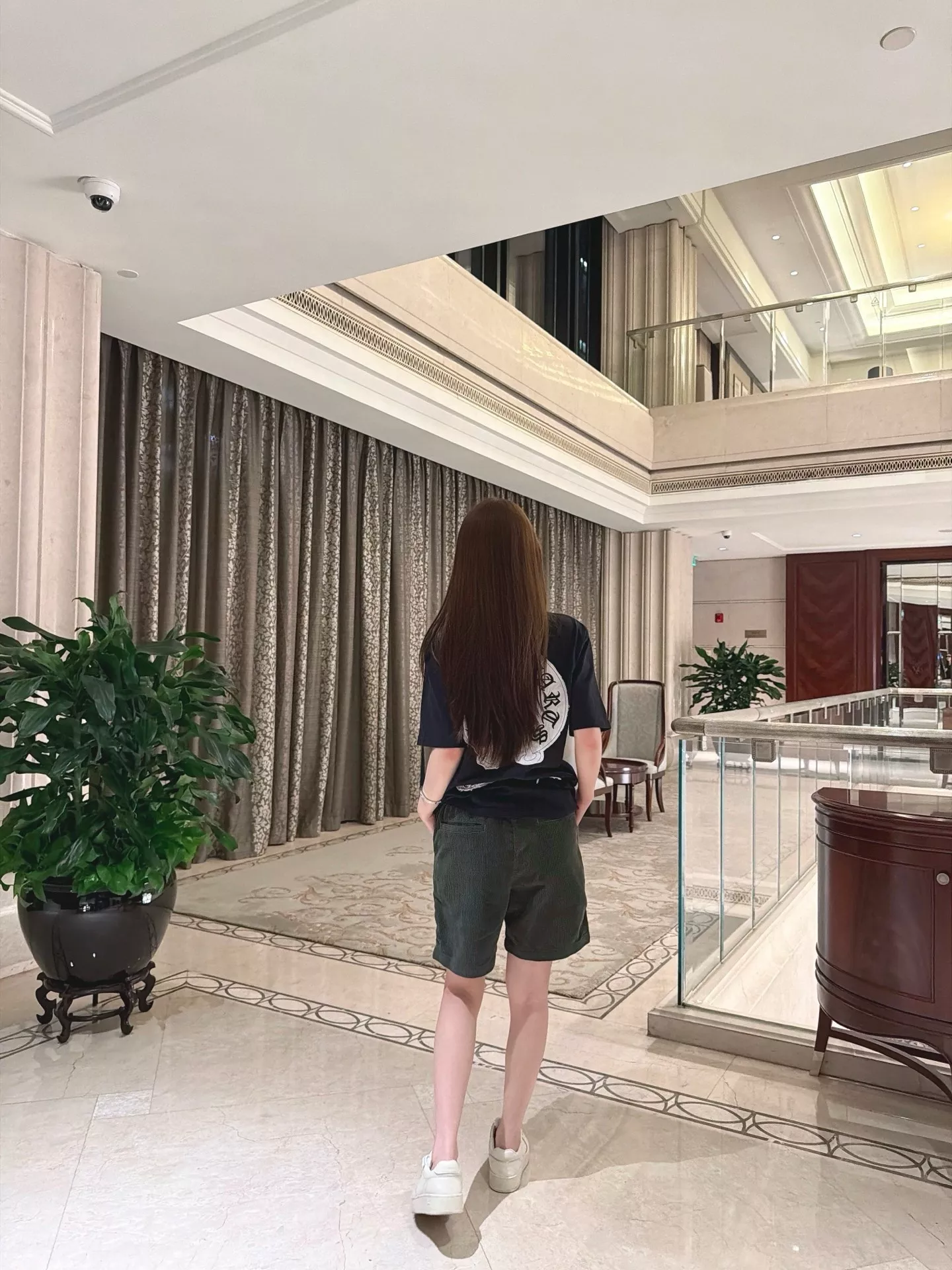 랄프로렌 클래식 자수 포인트 린넨 혼방 밴딩 반바지 상세 이미지 18
