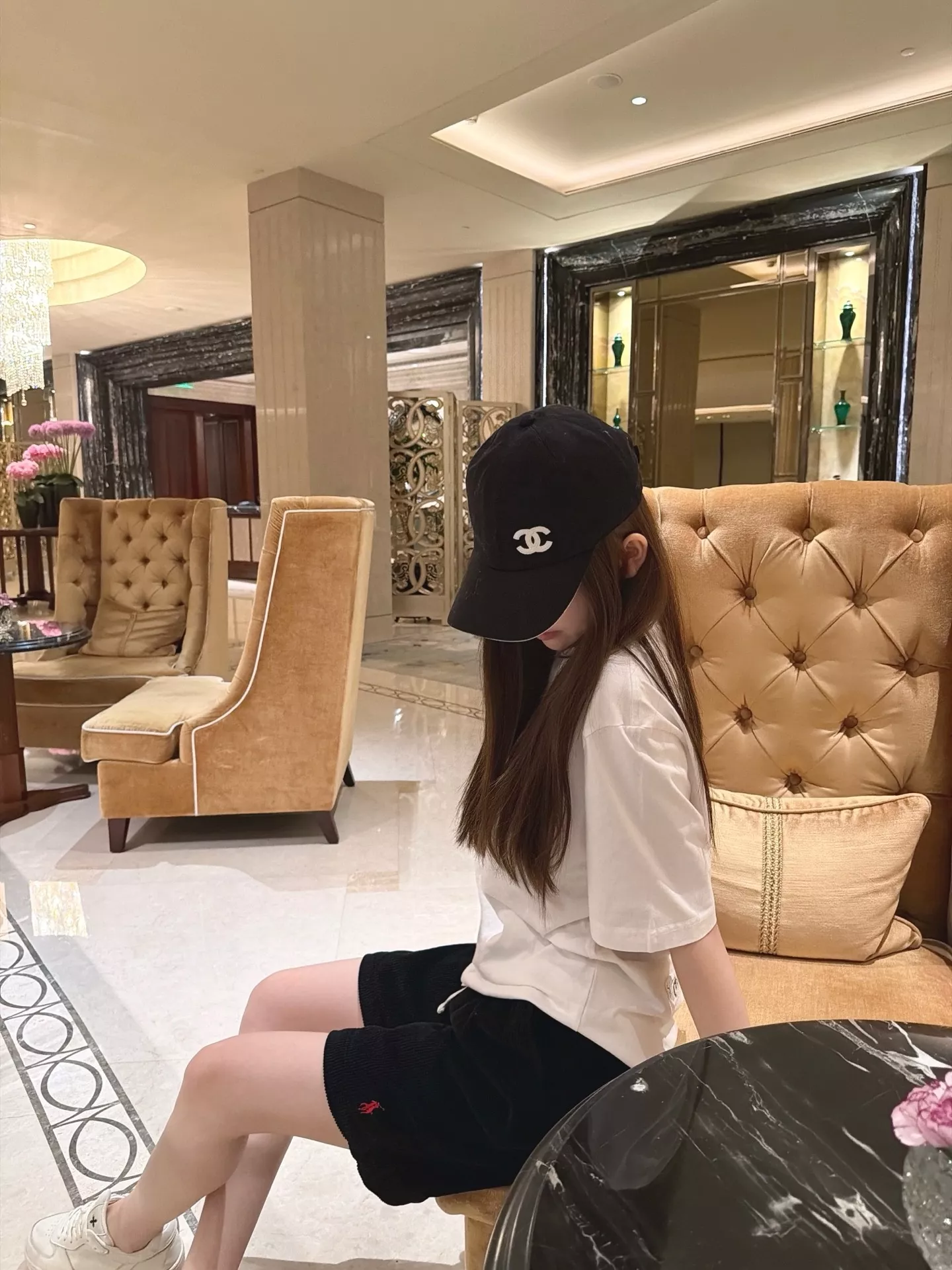 랄프로렌 클래식 포니 자수 린넨 혼방 반바지 상세 이미지 16