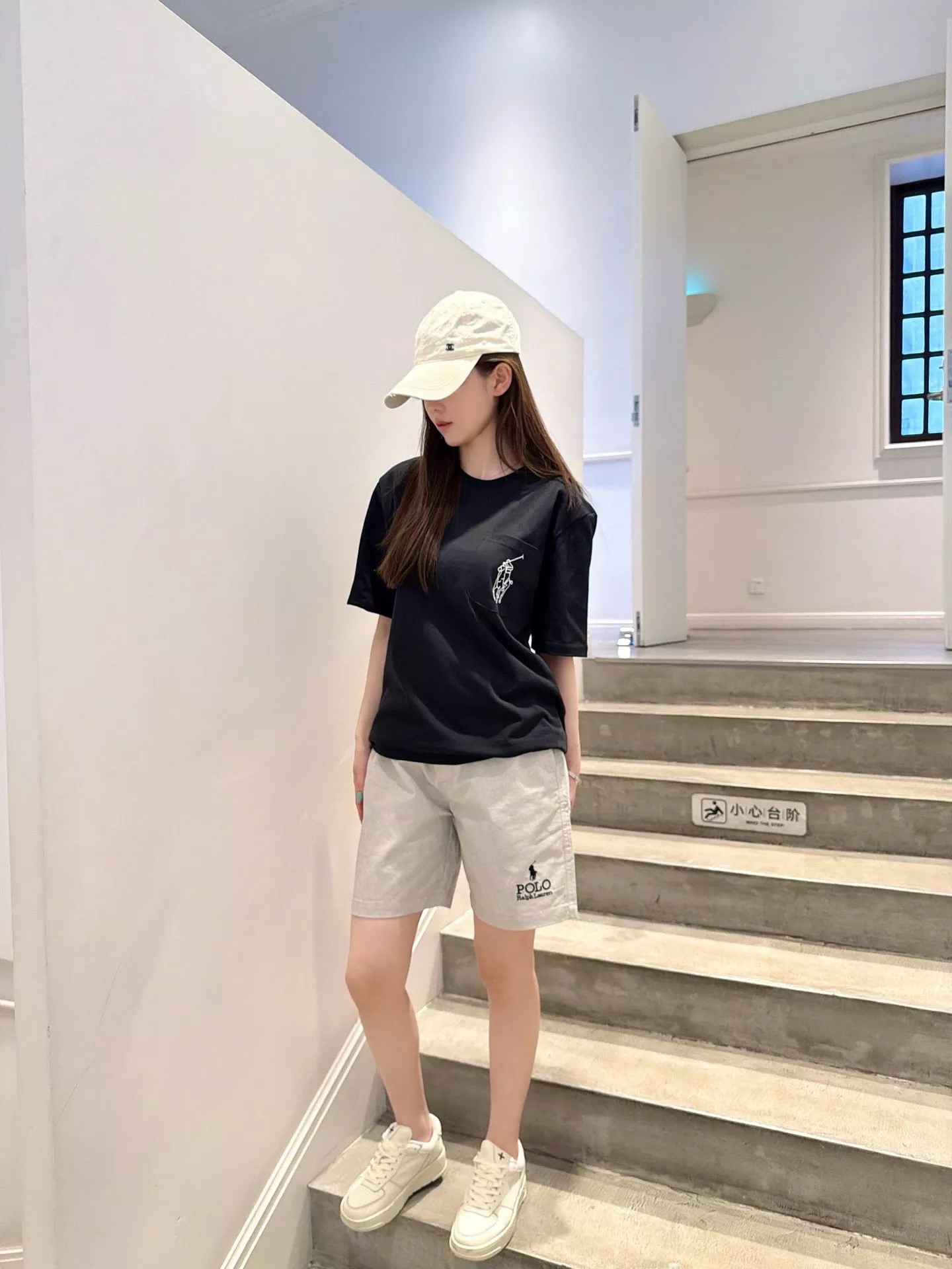 랄프로렌 자수 포인트 린넨 혼방 쇼츠 상세 이미지 19