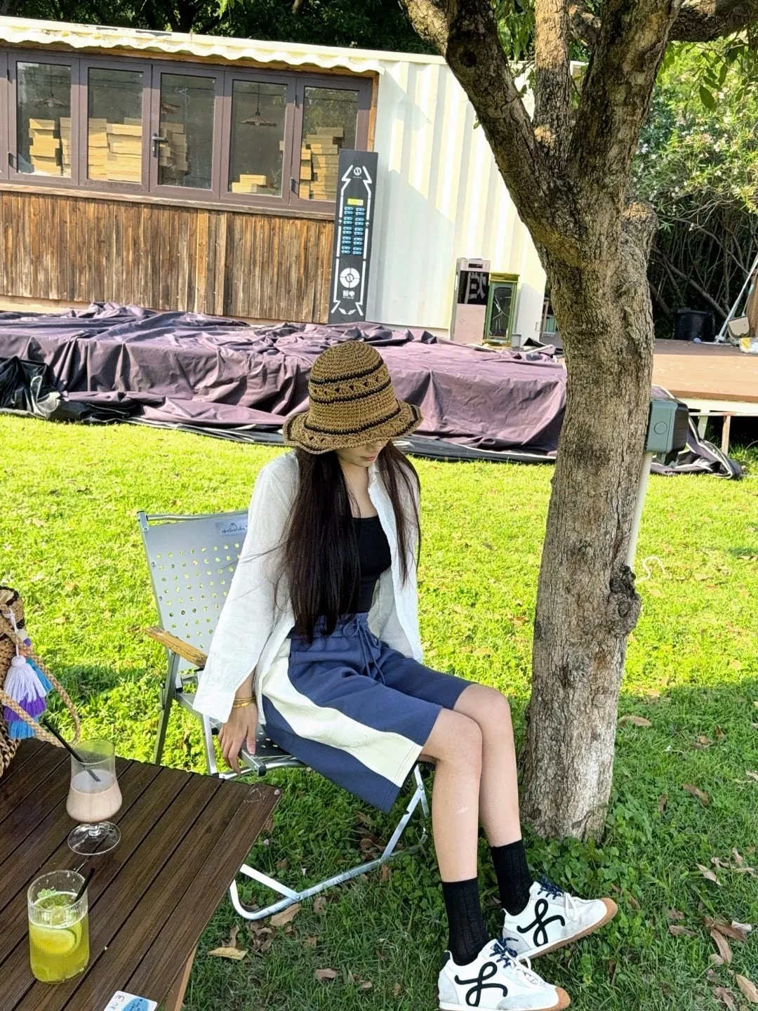 디올 측면 배색 로고 엠보 쇼츠 상세 이미지 19