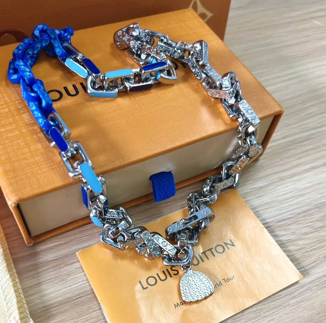 루이비통 야요이 쿠사마 협업 체인 장식 목걸이 상세 이미지 1