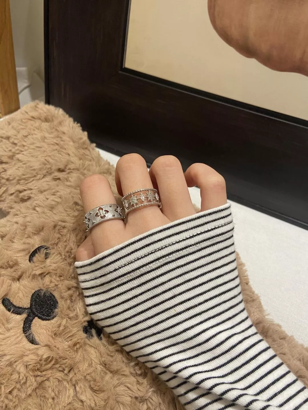 수투 빈티지 스타 포인트 오픈 링 상세 이미지 45
