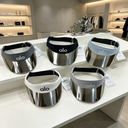 알로 미러 바이저 자외선 차단 모자