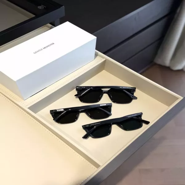 젠틀몬스터 블랙 프레임 선글라스