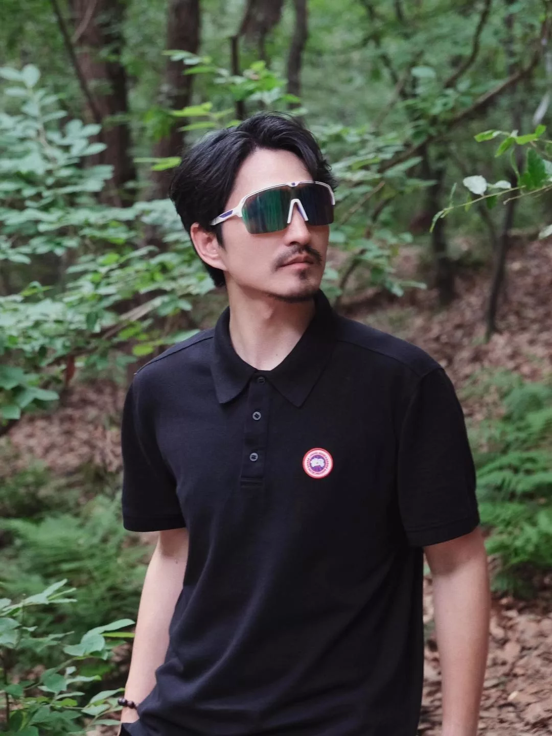 캐나다구스 극지 로고 포인트 폴로 상의 상세 이미지 37