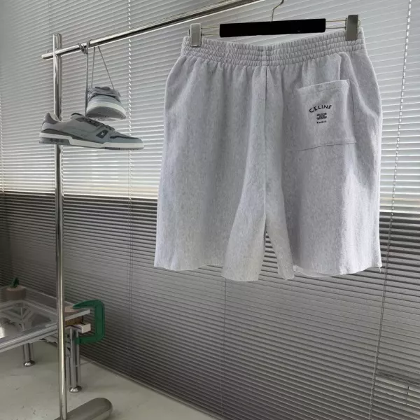 셀린느 로고 자수 버뮤다 반바지