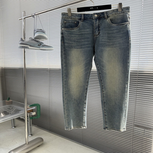 돌체앤가바나 워싱 블루 스트레이트 진