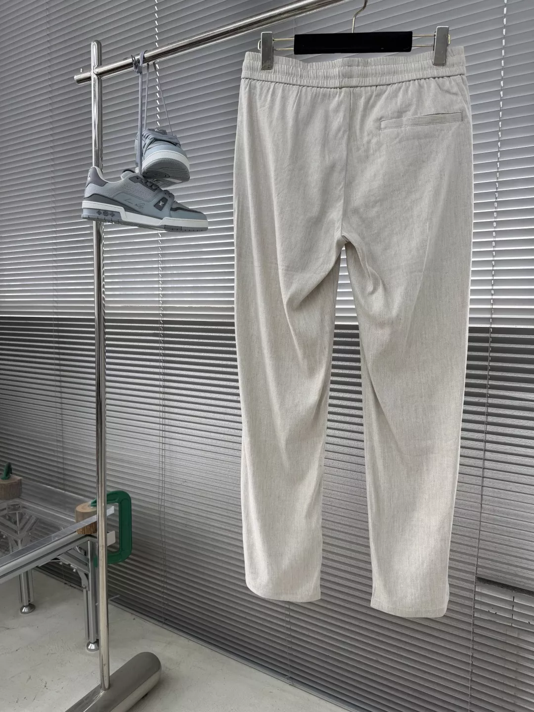 키톤 린넨 혼방 남성 휴양 무드 팬츠 상세 이미지 2