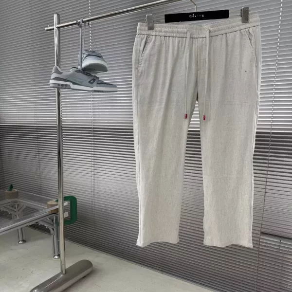 키톤 린넨 혼방 남성 휴양 무드 팬츠
