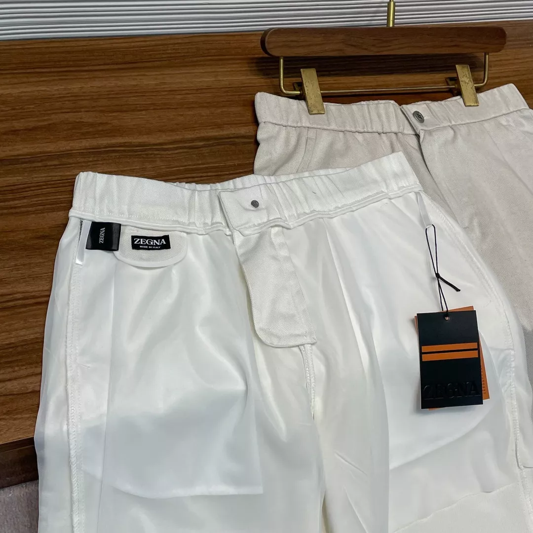 제냐 텐셀 린넨 혼방 트윌 쇼츠 상세 이미지 16