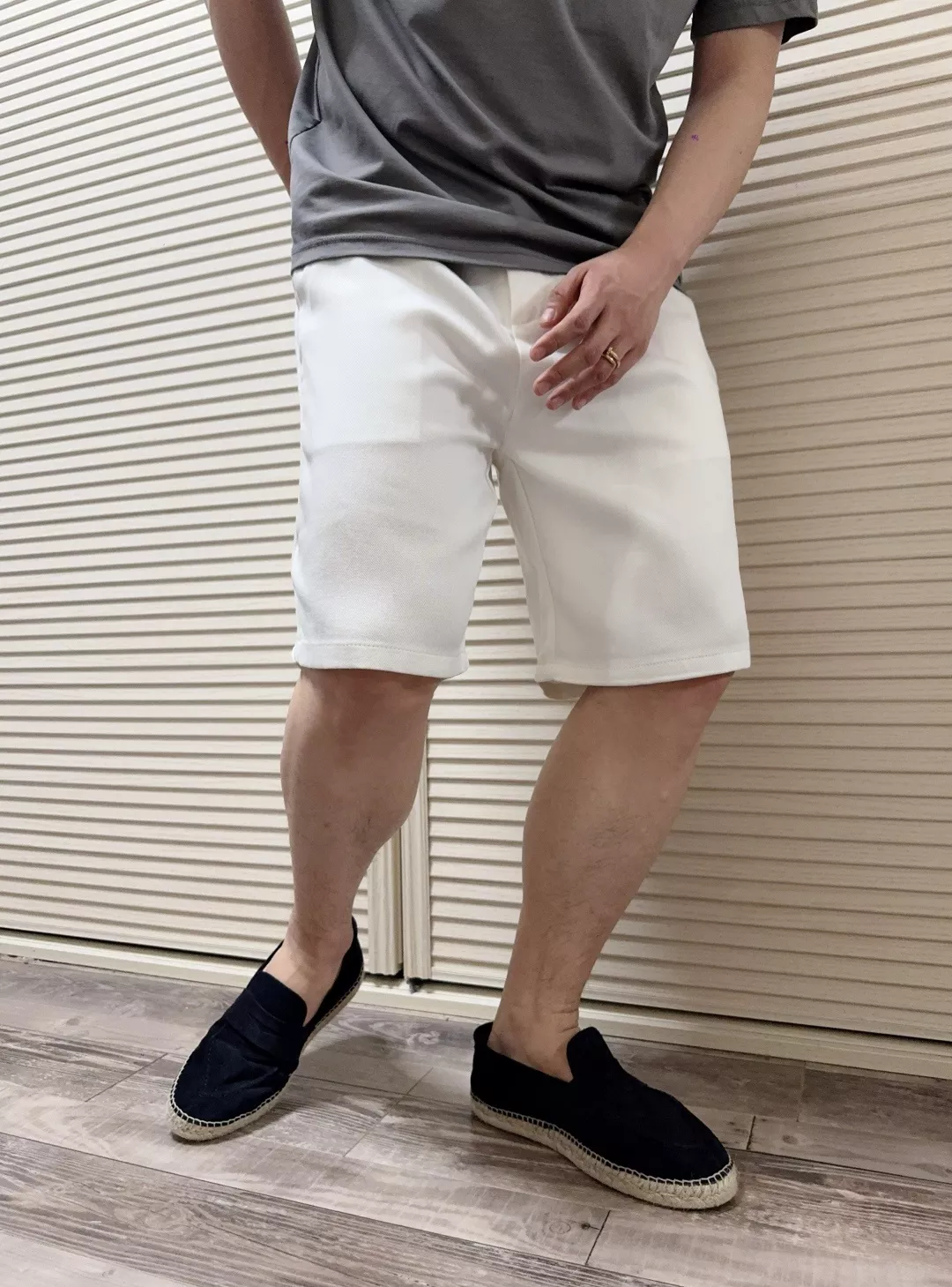 제냐 텐셀 린넨 혼방 트윌 쇼츠 상세 이미지 23