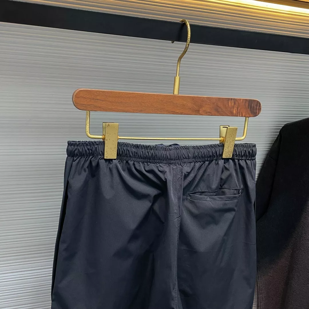 디올 블루 테크 원단 드로스트링 팬츠 상세 이미지 8