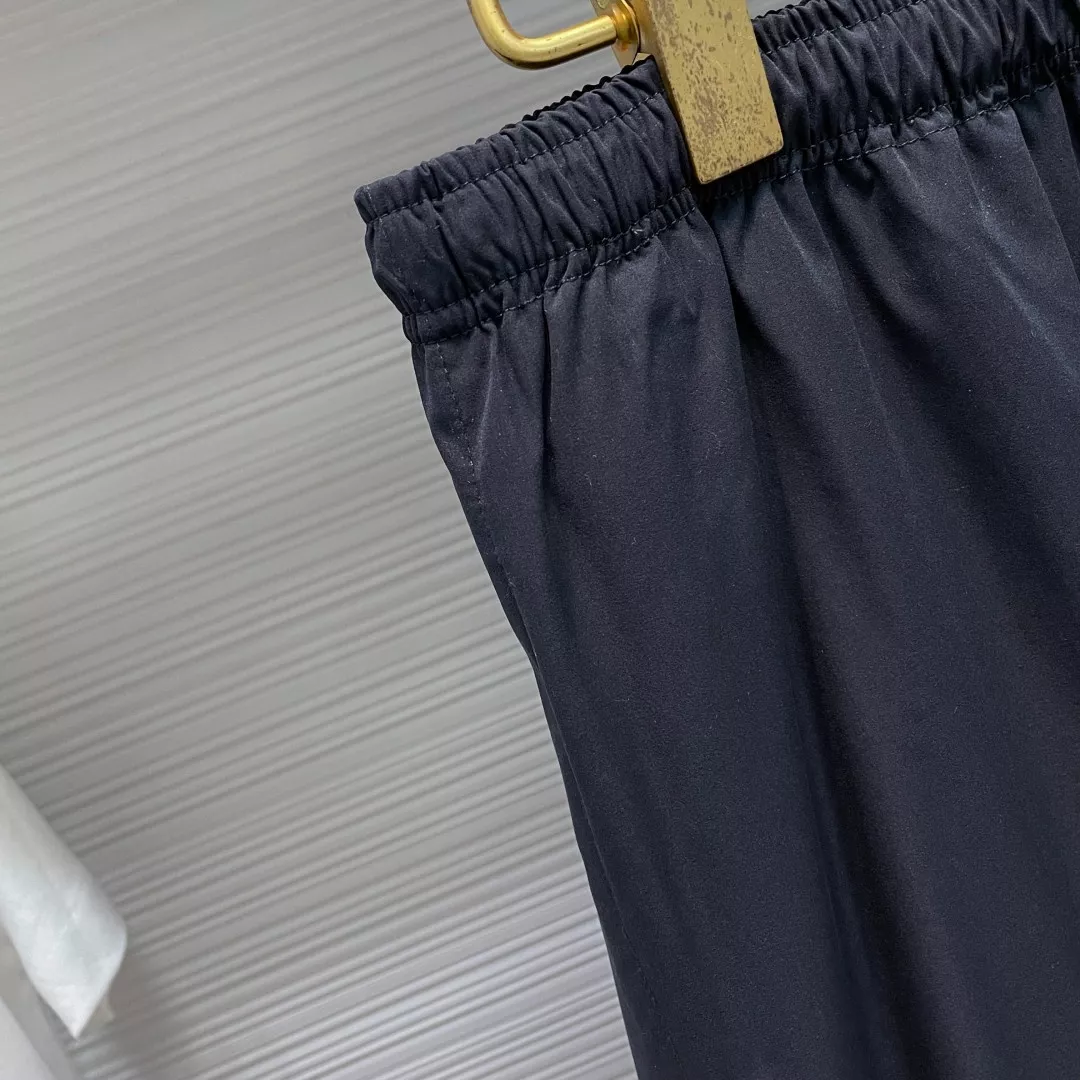 디올 블루 테크 원단 드로스트링 팬츠 상세 이미지 4
