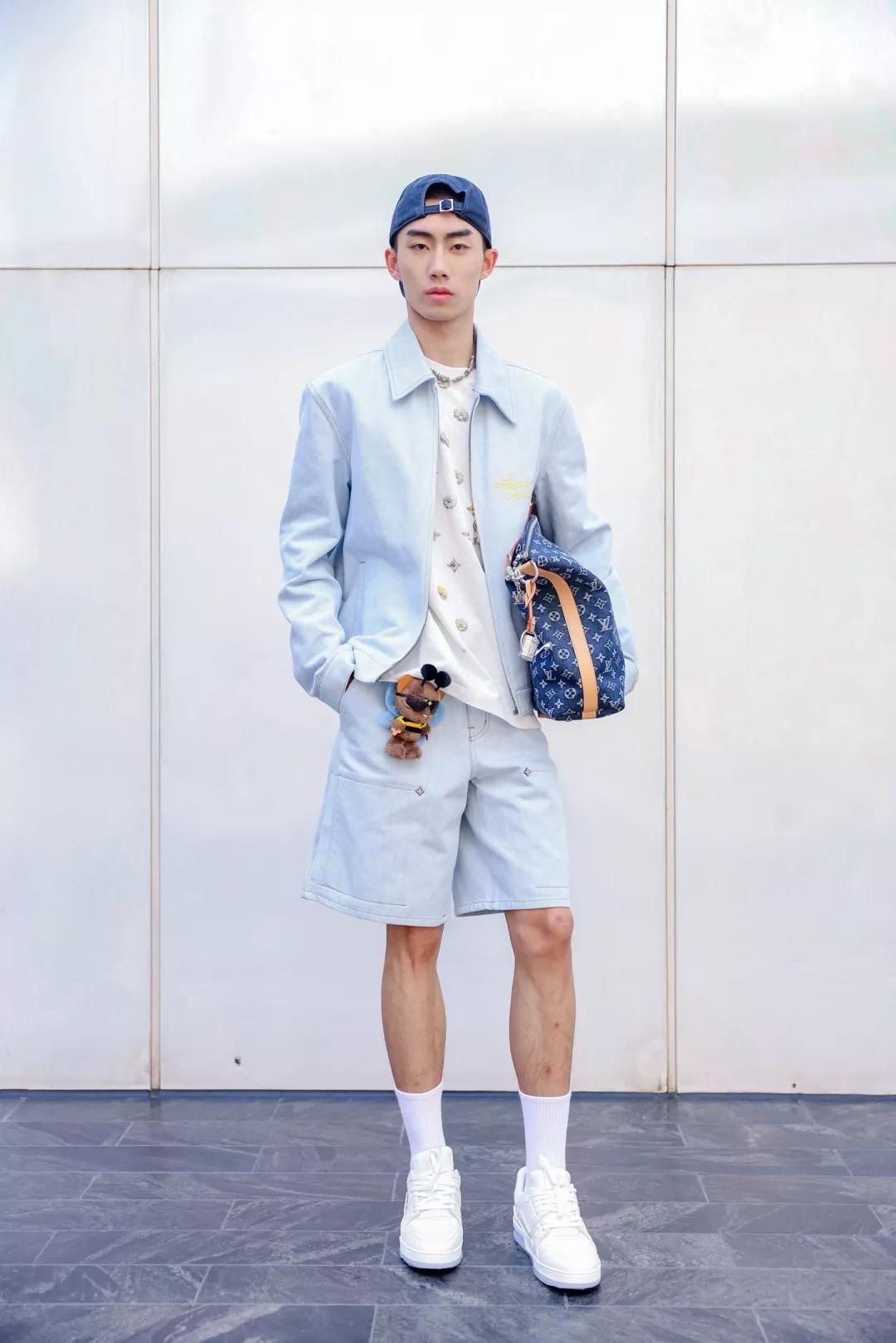 루이비통 워싱 데님 버뮤다 팬츠 상세 이미지 24