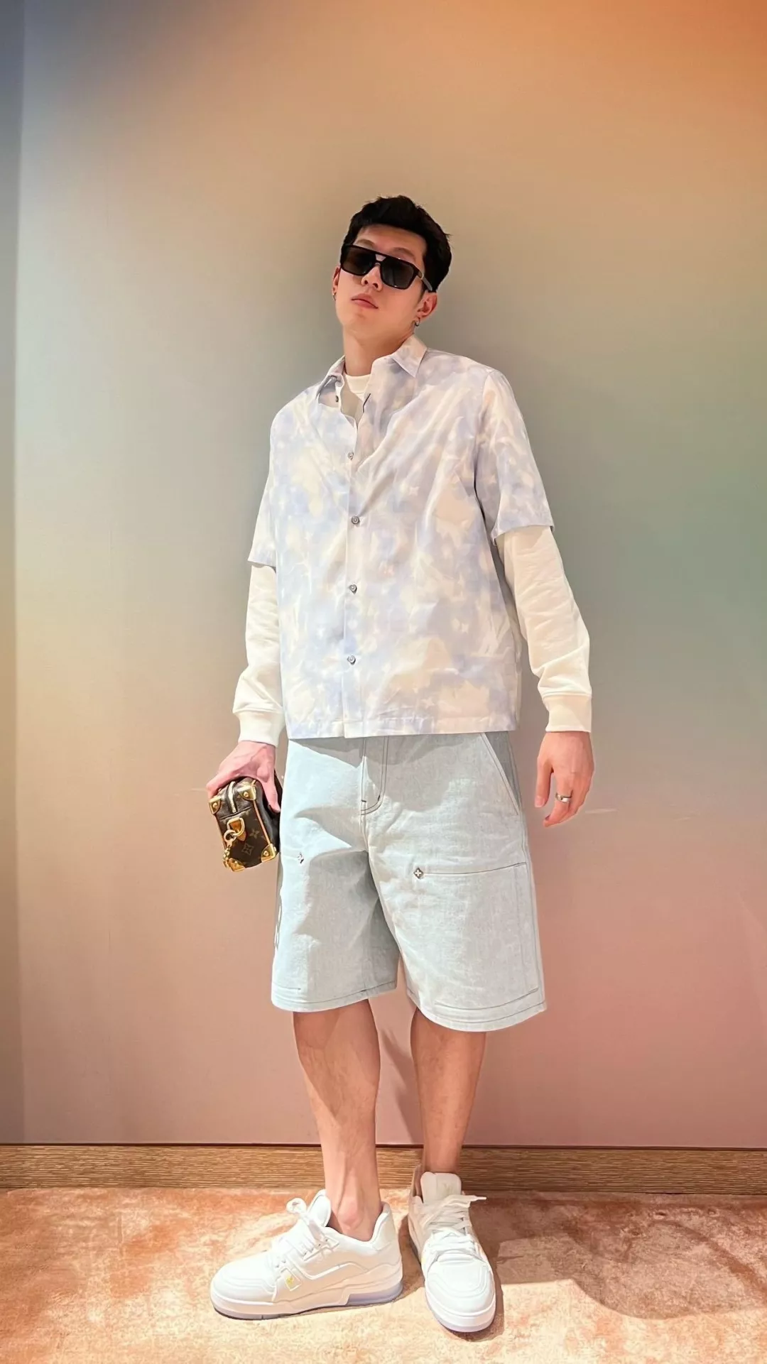 루이비통 워싱 데님 버뮤다 팬츠 상세 이미지 25