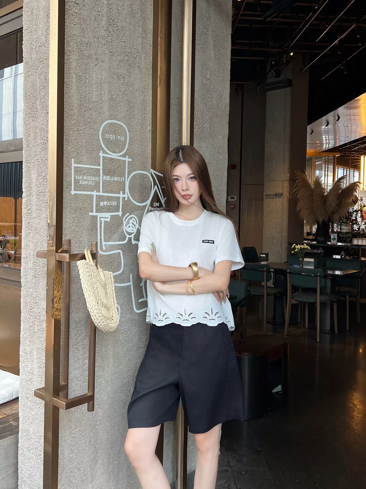 셀린느 린넨 하이웨이스트 숏팬츠 상세 이미지 18