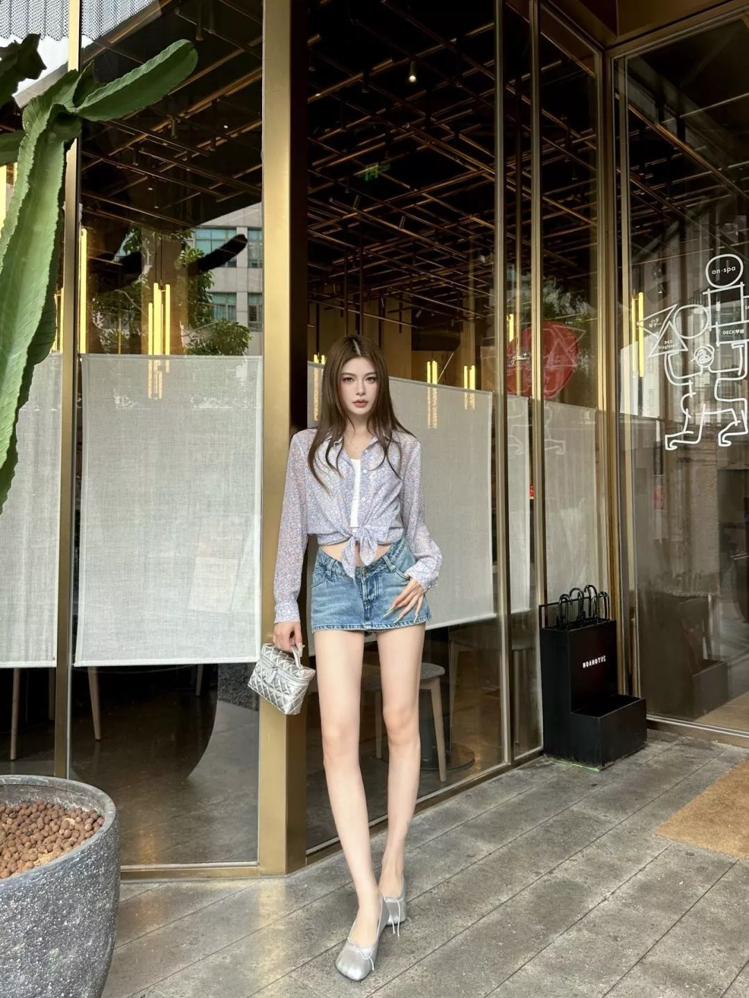 루이비통 모노그램 패턴 루즈핏 카라 셔츠 상세 이미지 19