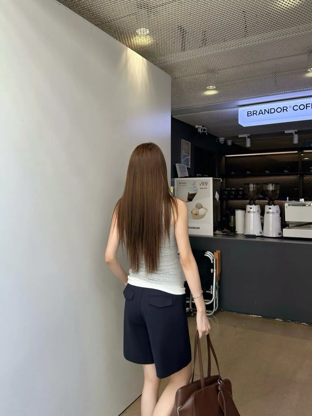 디올 하이웨이스트 코튼 블렌드 버뮤다 팬츠 상세 이미지 28