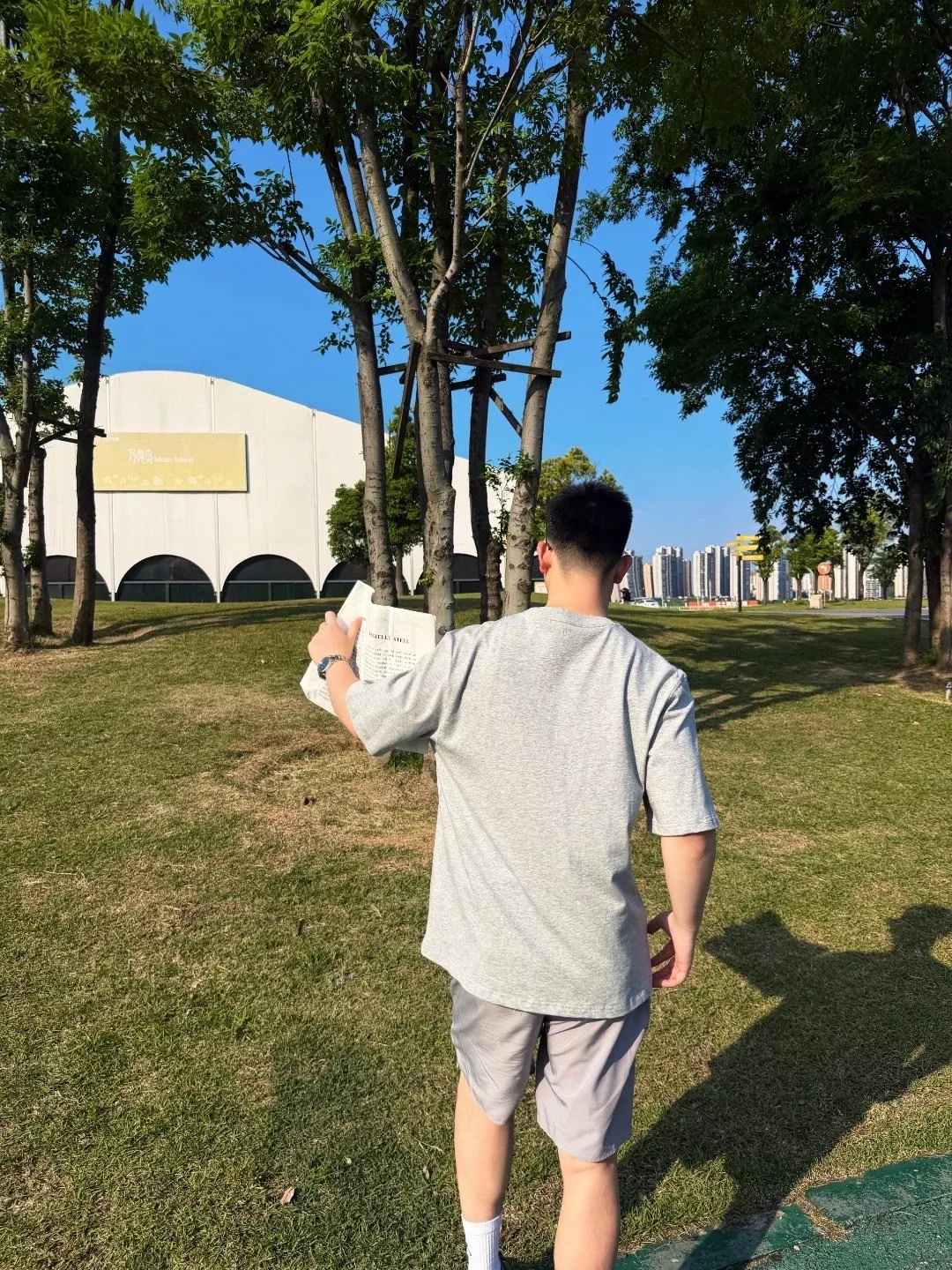 아미 엠보 로고 반팔 코튼 탑 상세 이미지 15