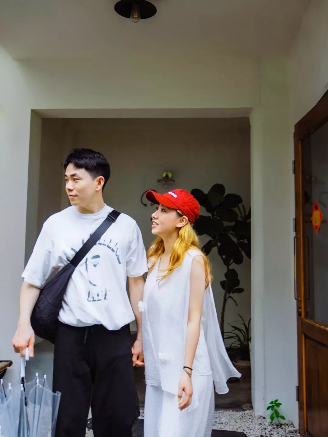 베이프 워싱 프린트 코튼 반팔 상의 상세 이미지 12