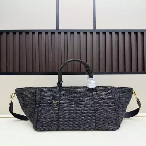 프라다 나파 가죽 위빙 숄더 겸용 백