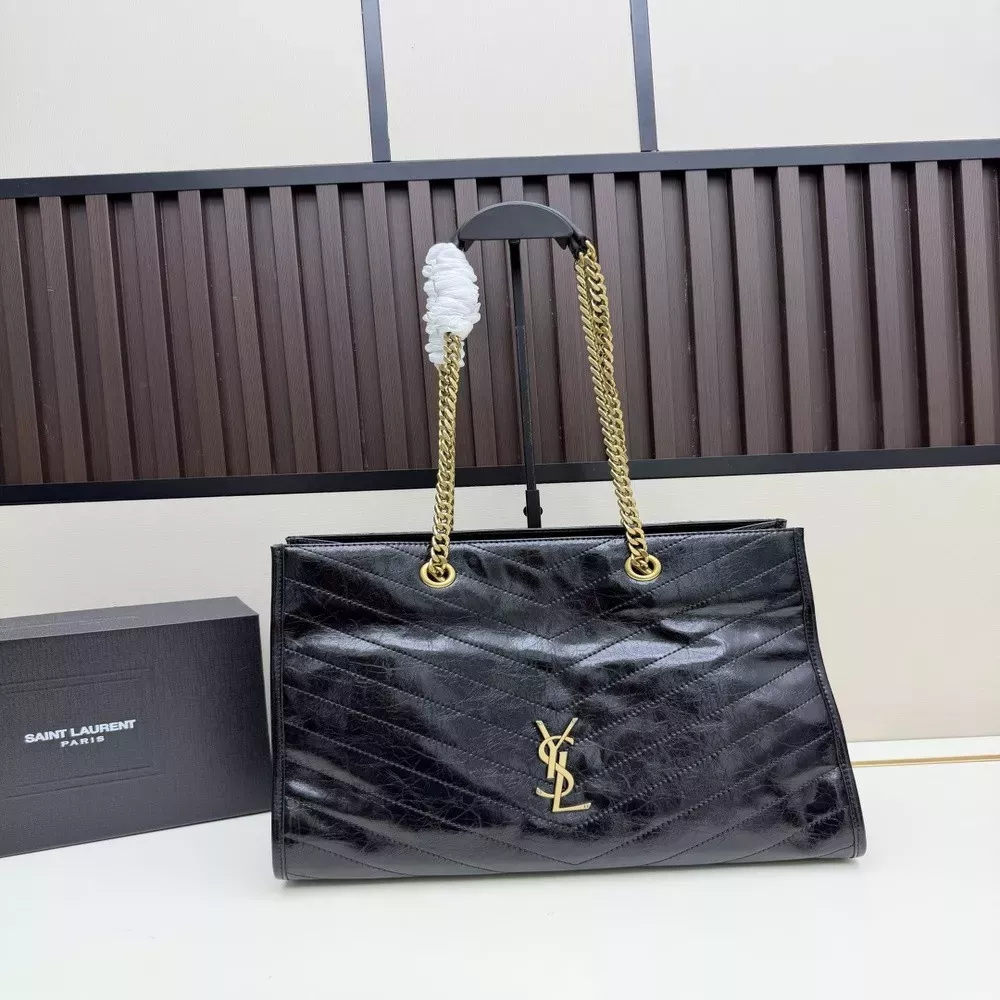 입생로랑 니키 라지 체인 토트백