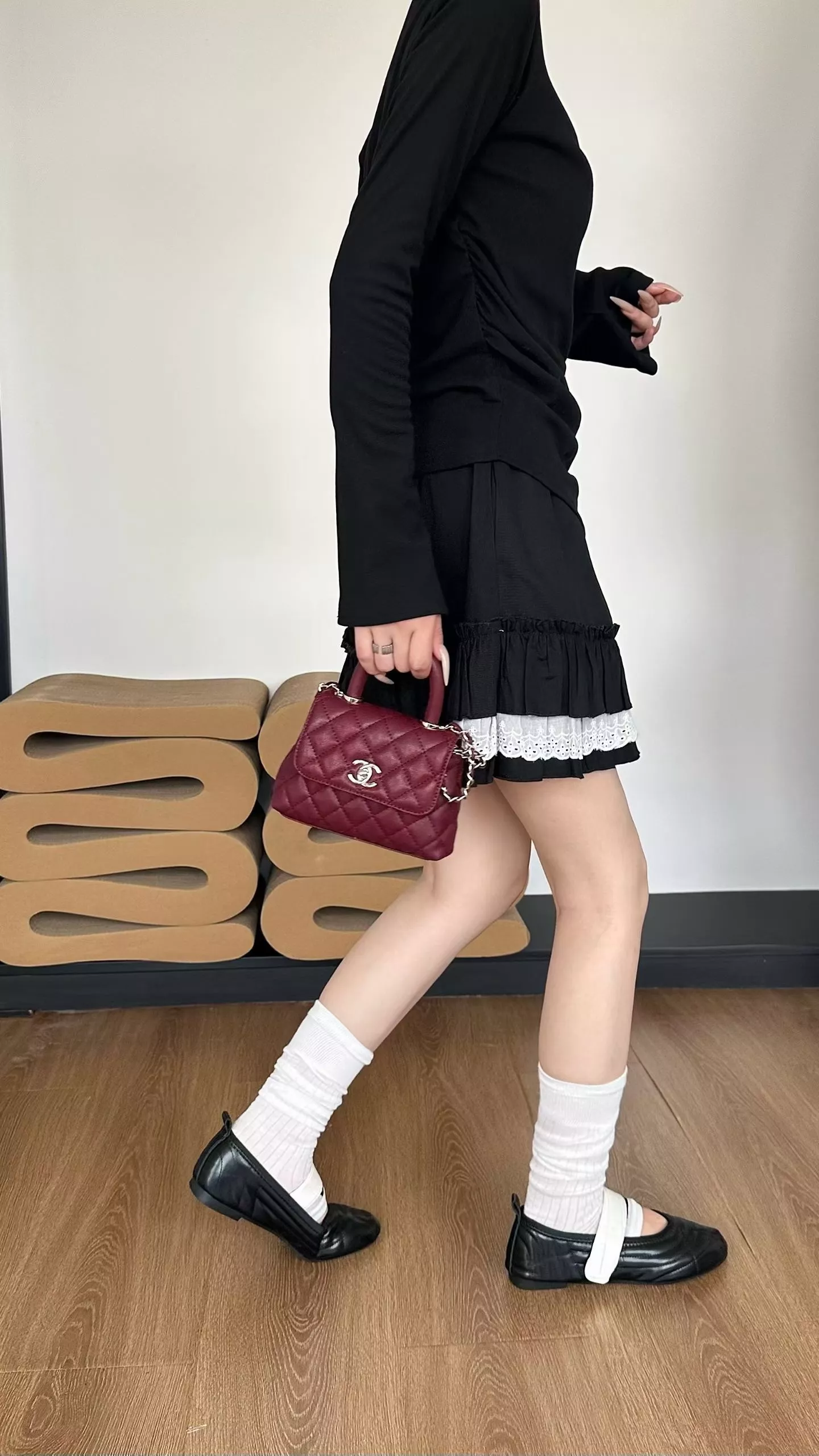 샤넬 코코핸들 초미니 핸드 캐리백 상세 이미지 24