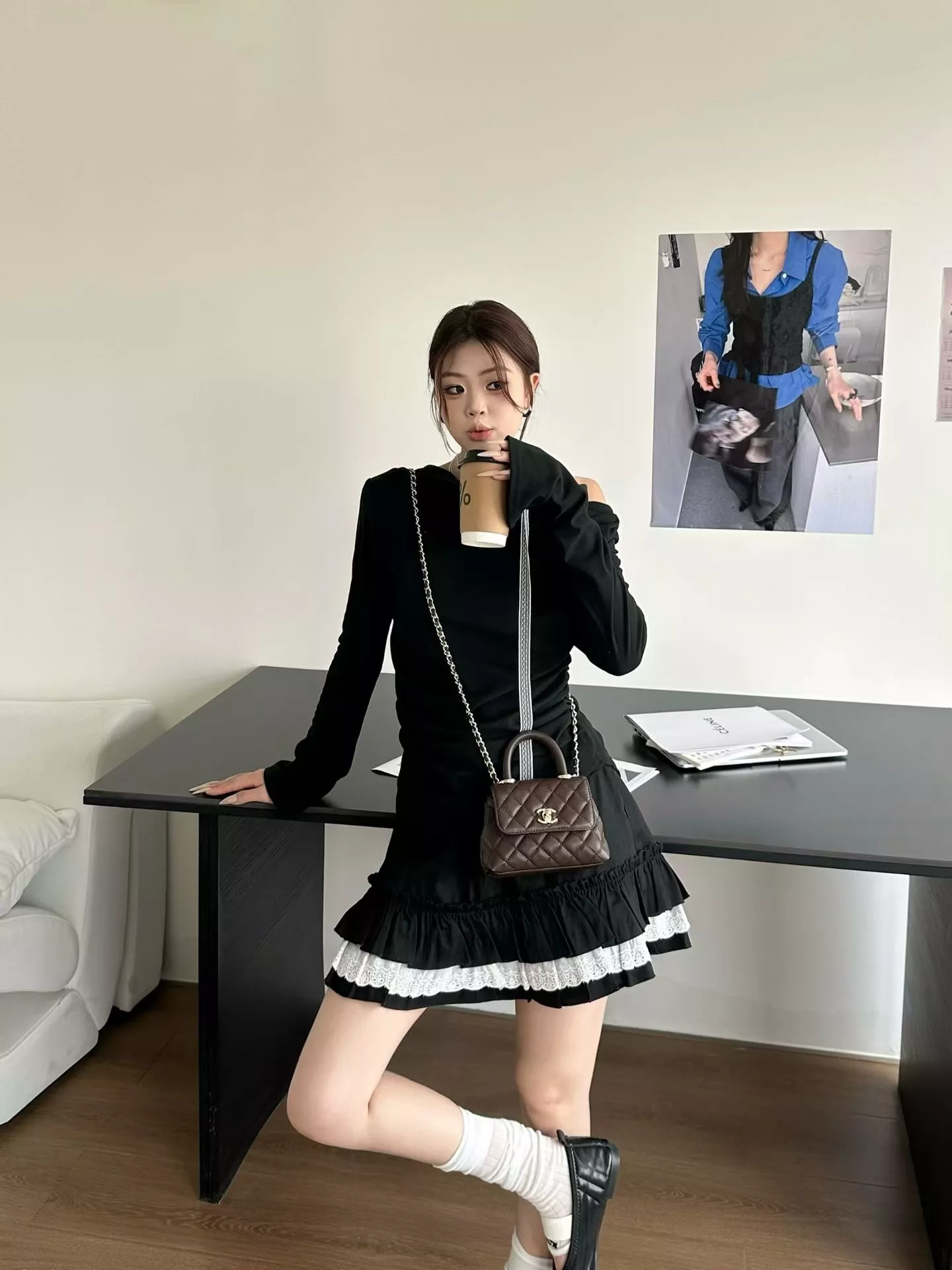 샤넬 코코핸들 초미니 핸드 캐리백 상세 이미지 26