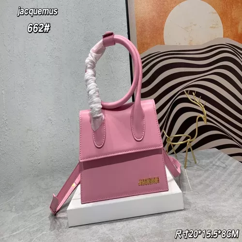 자크뮈스 프렌치 무드 탑핸들 숄더백