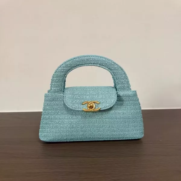 샤넬 켈리 체인 위빙 핸드백