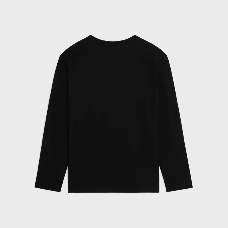셀린느 미니 자수 로고 루즈핏 롱슬리브 상세 이미지 34