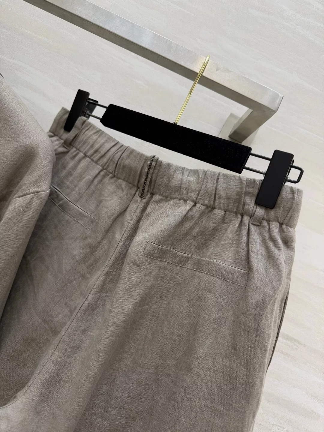 브루넬로쿠치넬리 린넨 혼방 셔츠와 숏팬츠 세트 상세 이미지 9