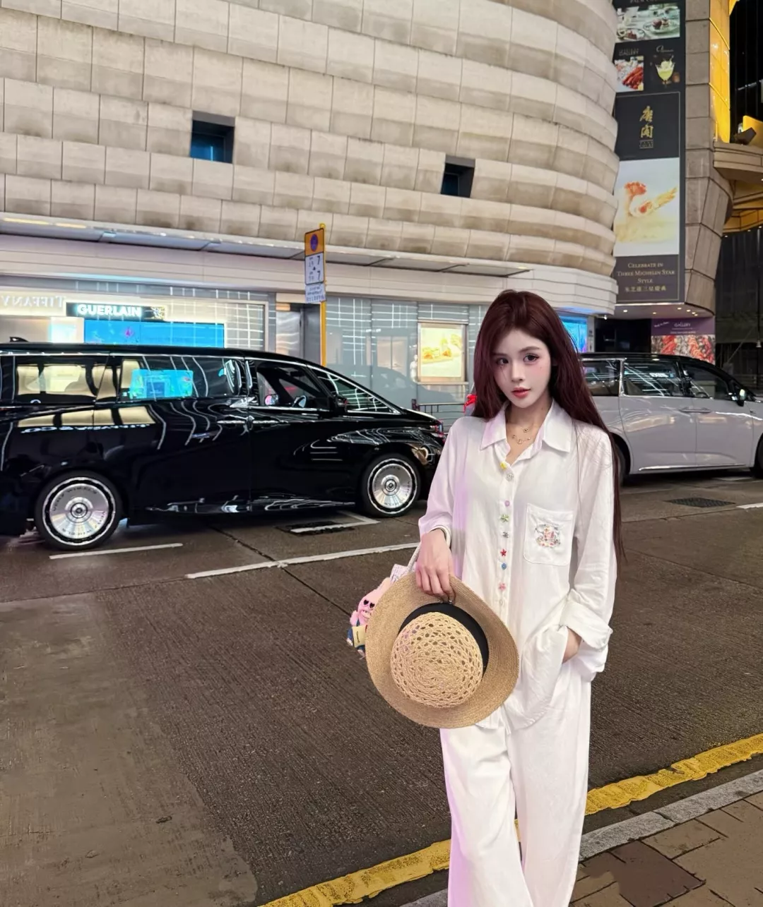 샤넬 컬러 버튼 자수 포켓 셔츠 상세 이미지 12