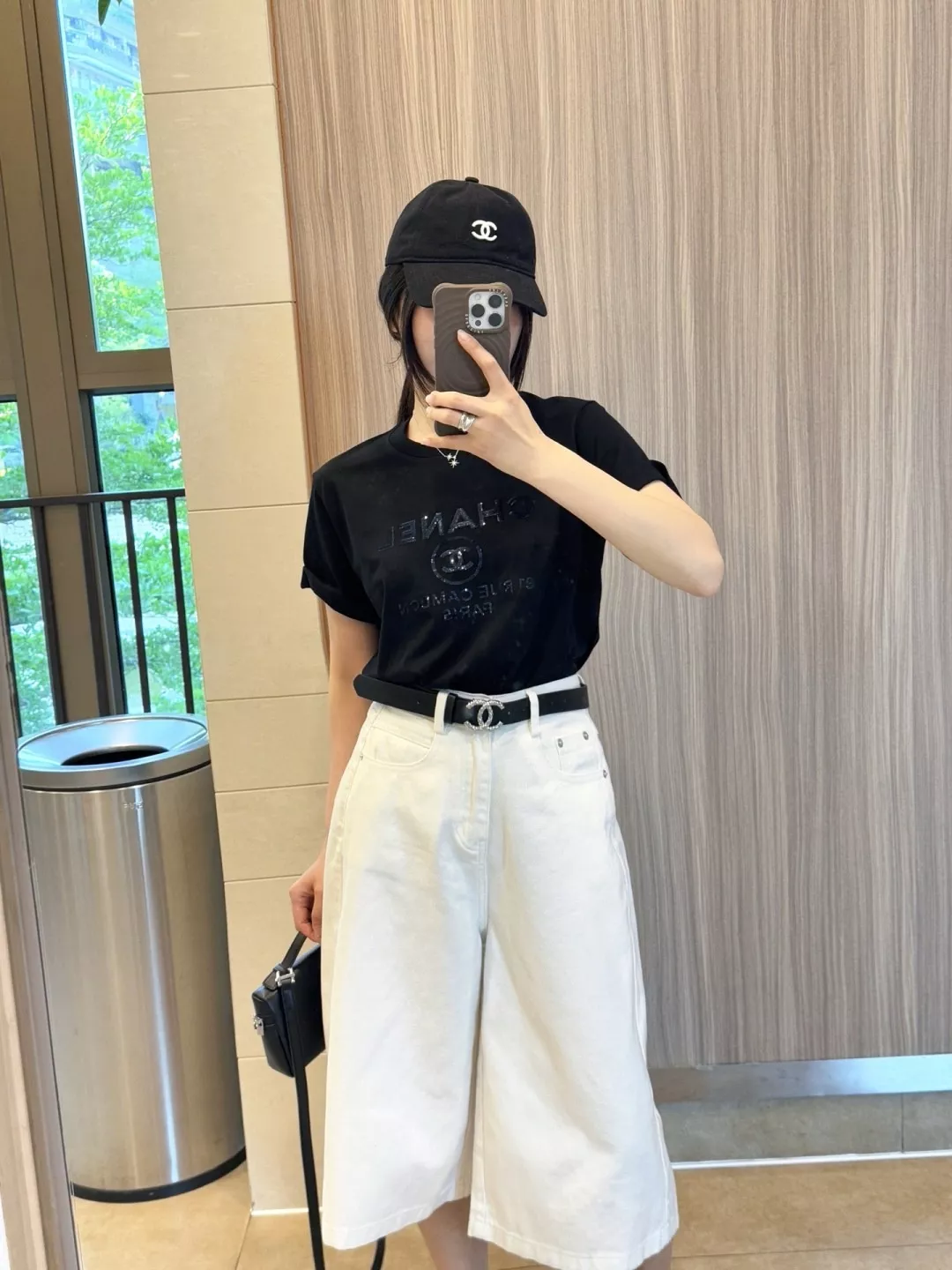샤넬 클래식 하이웨이스트 와이드 팬츠 상세 이미지 13