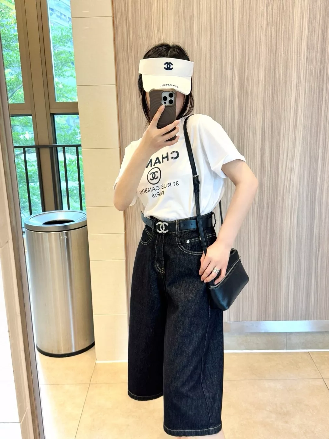 샤넬 하이웨이스트 와이드 팬츠 상세 이미지 12