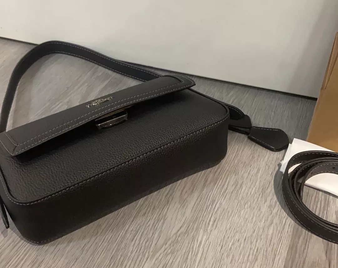 코치 빈티지 무드 체닐 숄더백 상세 이미지 7