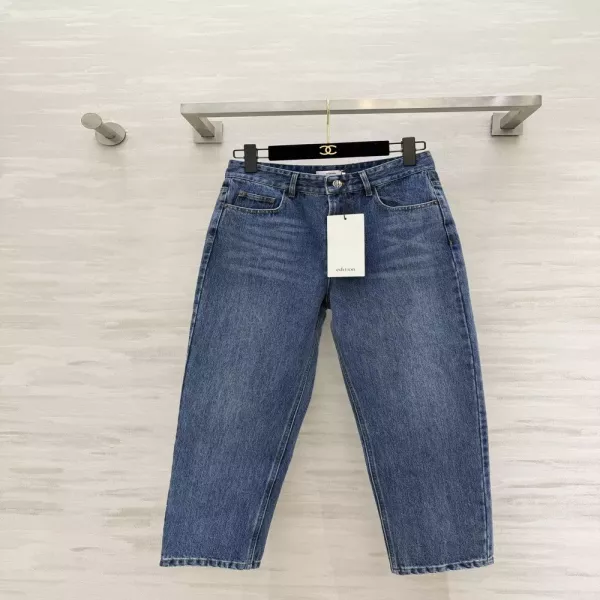 에디션 빈티지 워싱 크롭 진