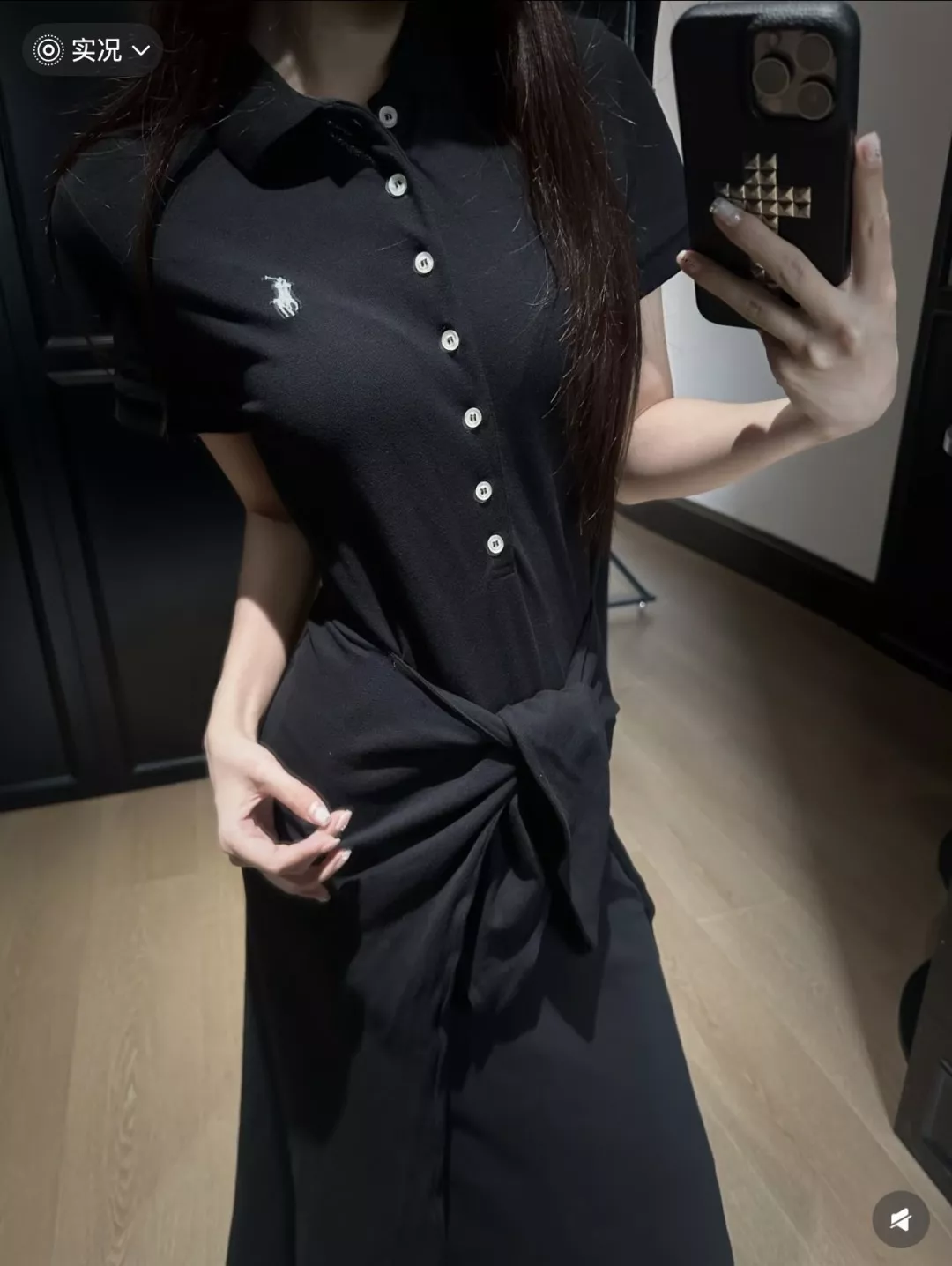 랄프로렌 폴로 카라 스트랩 원피스 상세 이미지 12