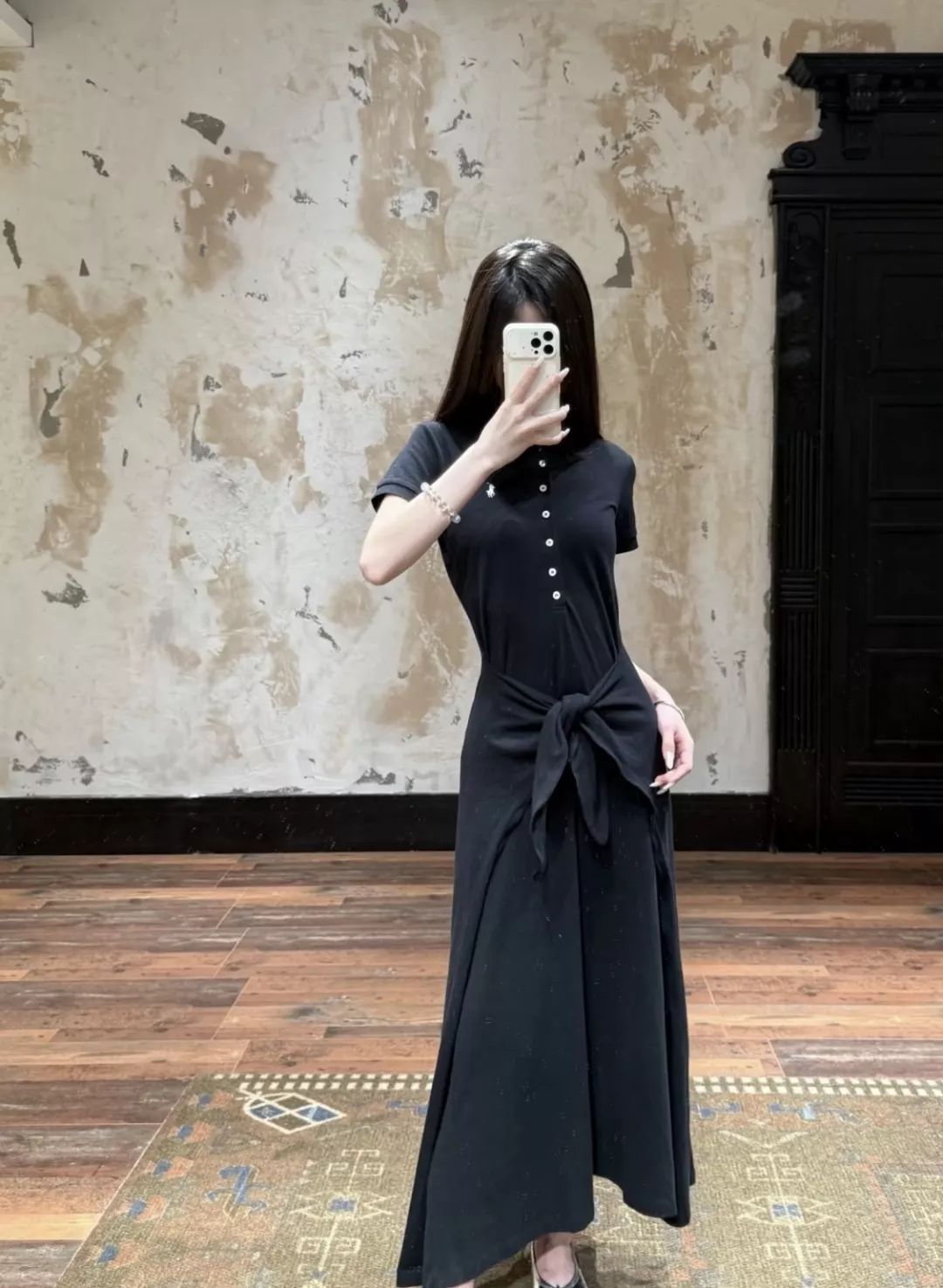 랄프로렌 폴로 카라 스트랩 원피스 상세 이미지 14