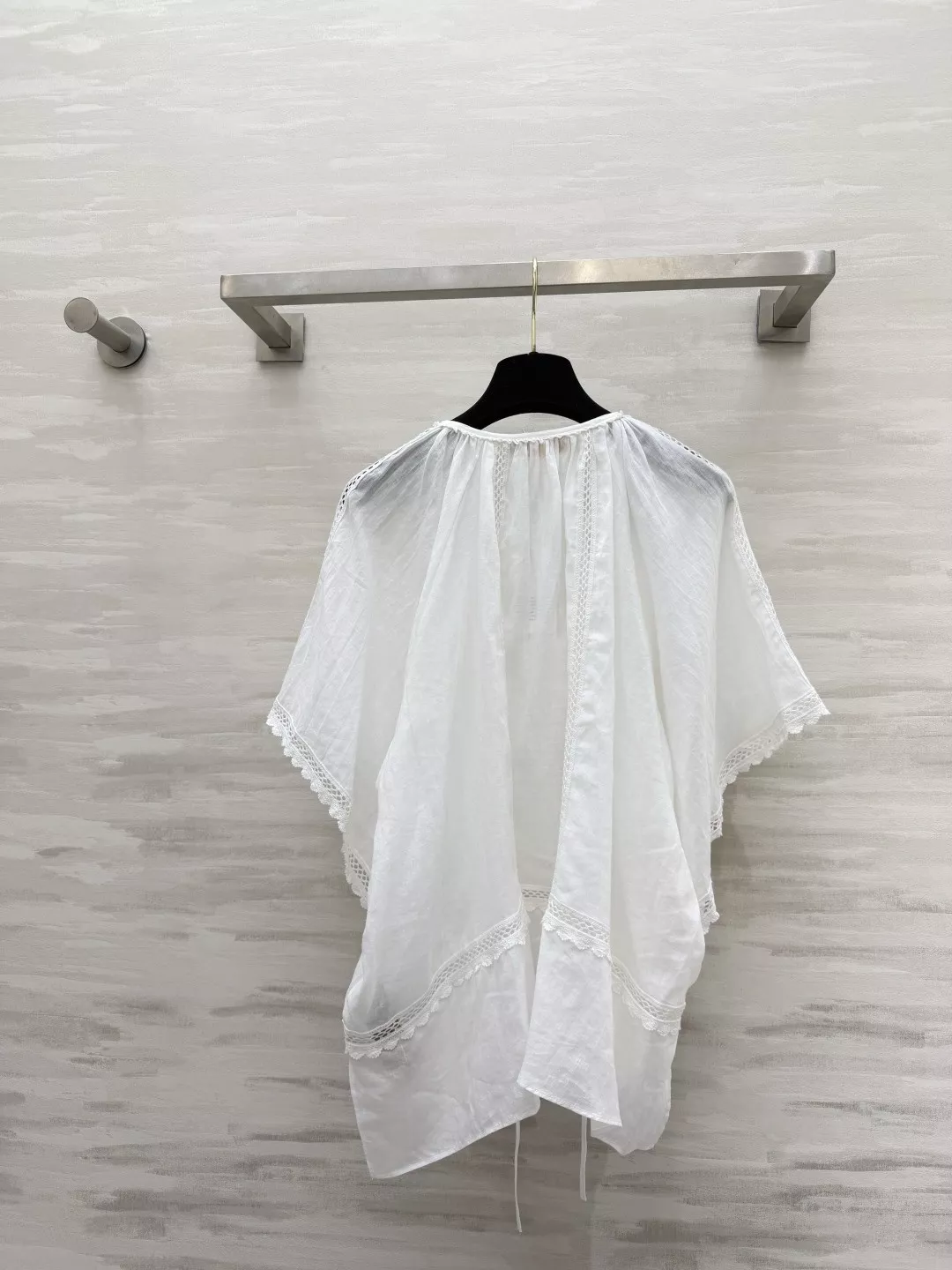 짐머만 내추럴 라미 펀칭 커버 블라우스 상세 이미지 7