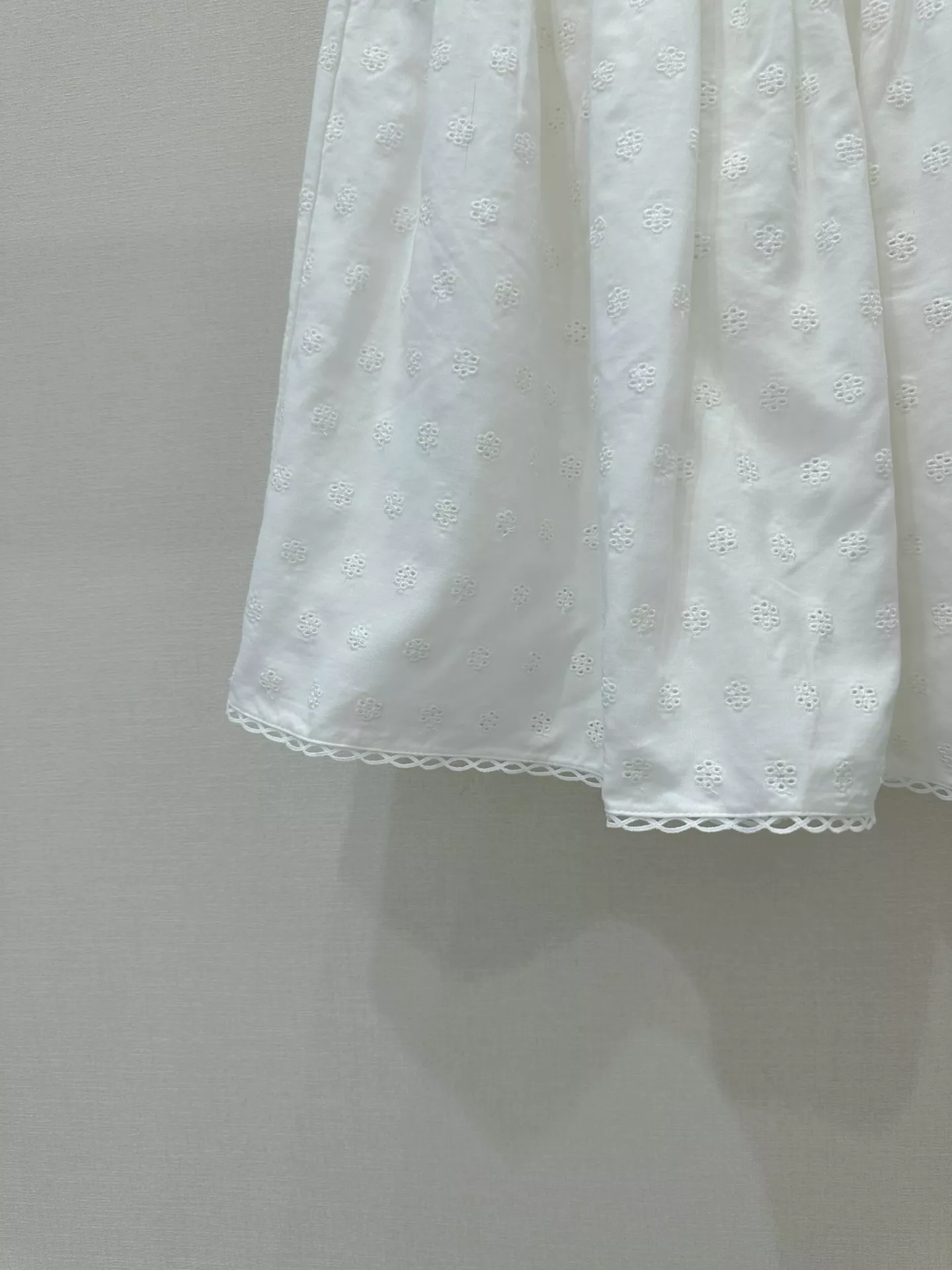 미우미우 자수 레이스 플레어 치마 상세 이미지 12