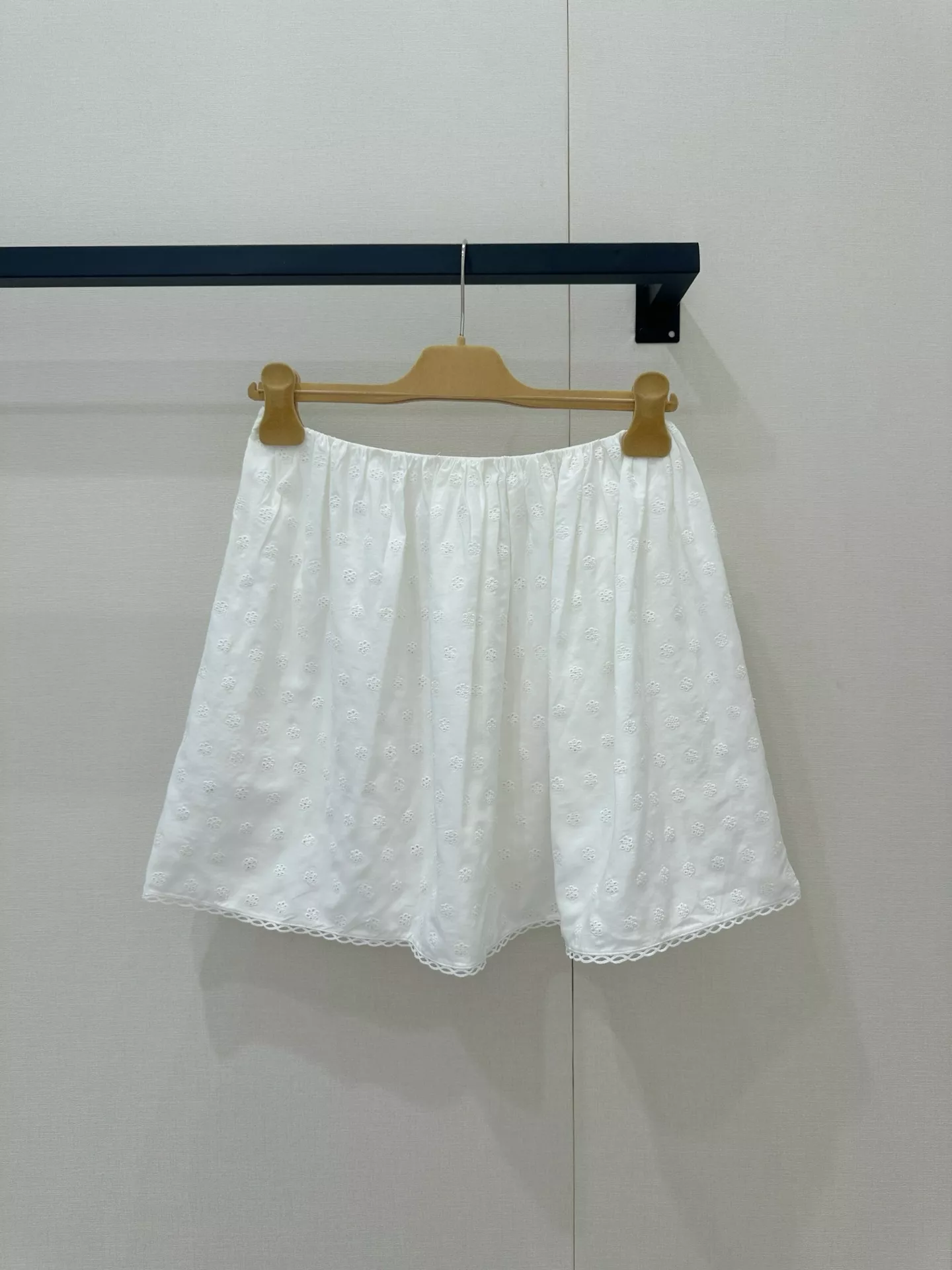 미우미우 자수 레이스 플레어 치마 상세 이미지 16