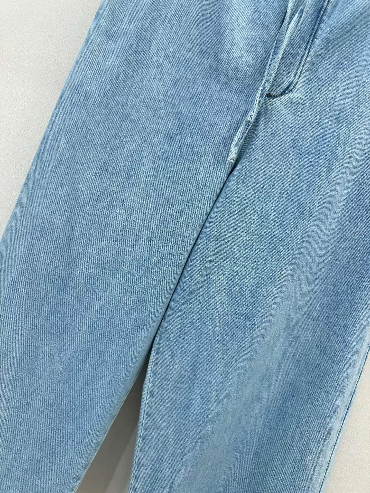 로에베 로고 밴딩 와이드 데님 팬츠 상세 이미지 14