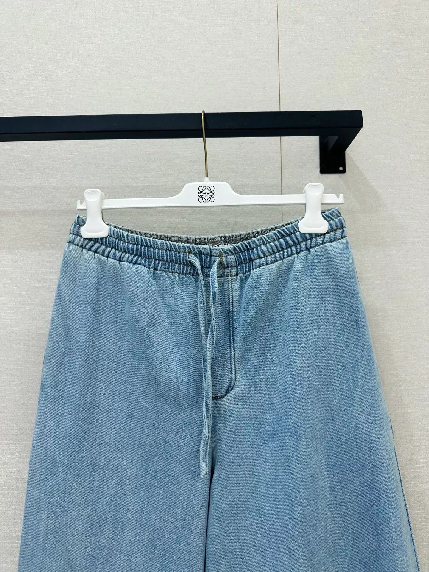 로에베 로고 밴딩 와이드 데님 팬츠 상세 이미지 11