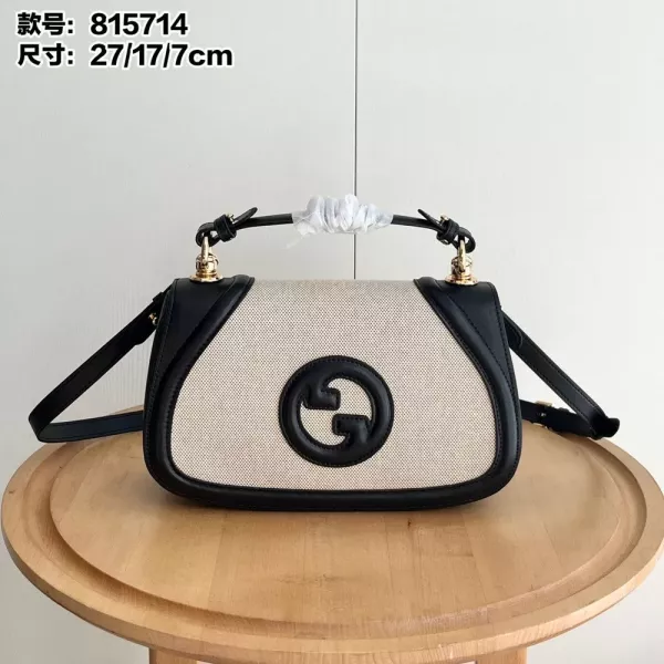 구찌 블론디 새들 플랩 백