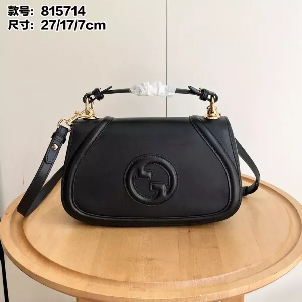 구찌 GG 블론디 새들 플랩 백