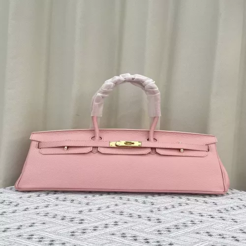 에르메스 가로형 소가죽 핸드백